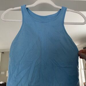 - Blue Ribbed Tank Top- sale fell through as apart of bundle, relisting